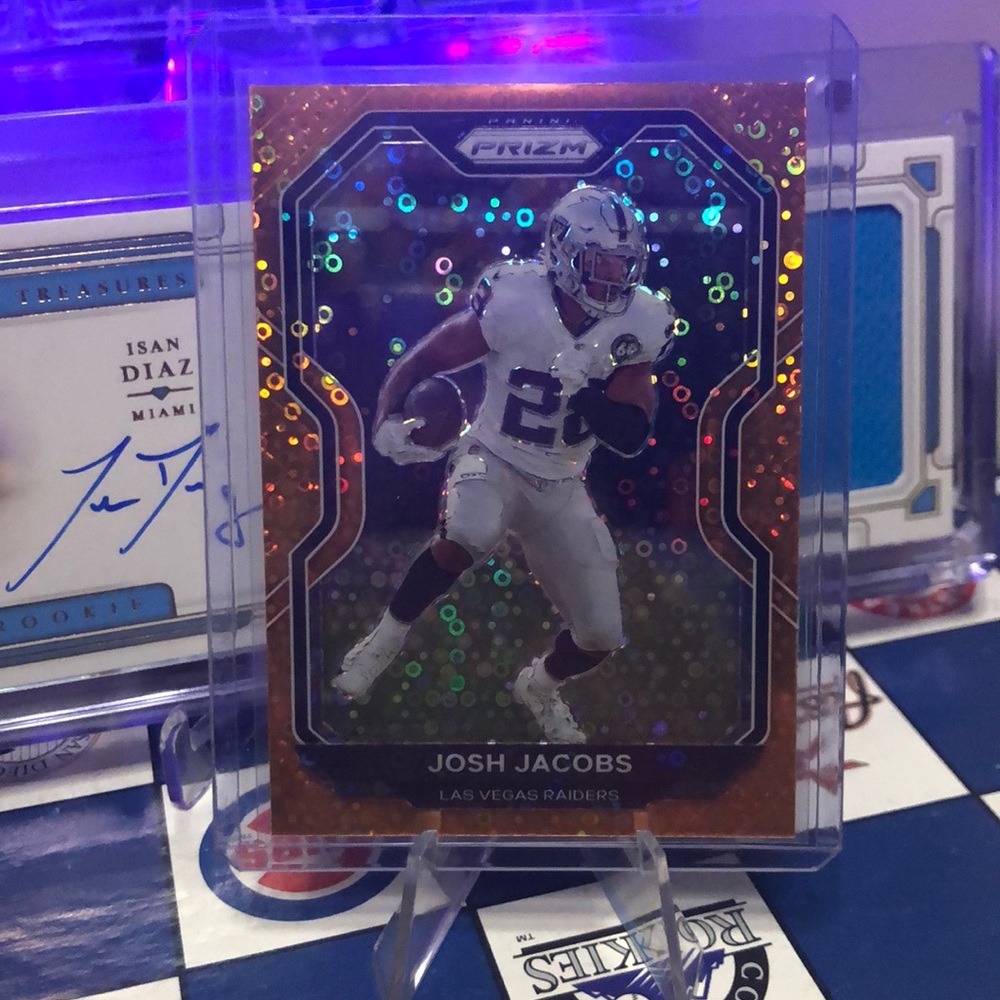 Panini Prizm Josh Jacobs Football Card